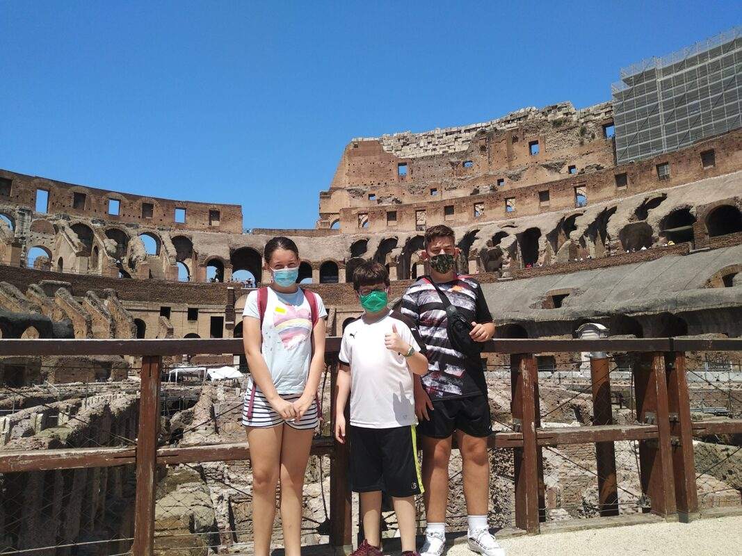 visitar el Coliseo Romano la arena